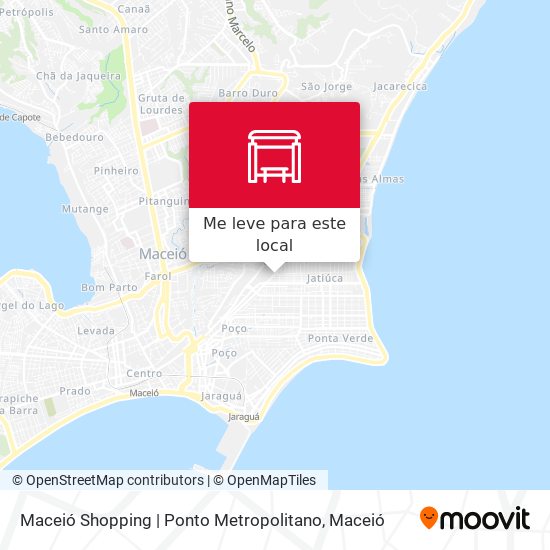 Maceió Shopping | Ponto Metropolitano mapa