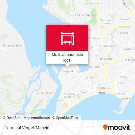 Terminal Vergel mapa
