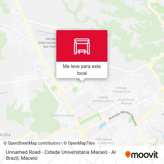 Unnamed Road - Cidade Universitária Maceió - Al Brazil mapa