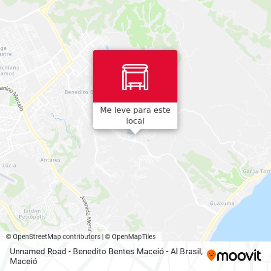 Unnamed Road - Benedito Bentes Maceió - Al Brasil mapa