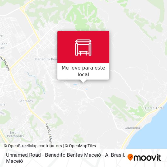 Unnamed Road - Benedito Bentes Maceió - Al Brasil mapa