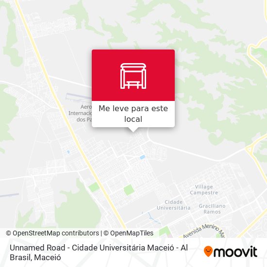 Unnamed Road - Cidade Universitária Maceió - Al Brasil mapa