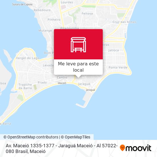 Av. Maceió 1335-1377 - Jaraguá Maceió - Al 57022-080 Brasil mapa