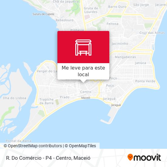 R. Do Comércio - P4 - Centro mapa