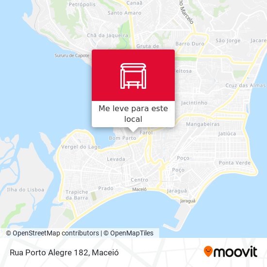 Rua Porto Alegre 182 mapa