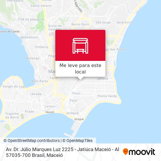 Av. Dr. Júlio Marques Luz 2225 - Jatiúca Maceió - Al 57035-700 Brasil mapa