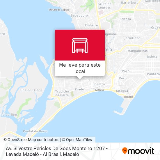 Av. Silvestre Péricles De Góes Monteiro 1207 - Levada Maceió - Al Brasil mapa