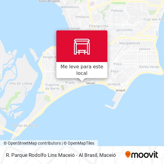 R. Parque Rodolfo Lins Maceió - Al Brasil mapa