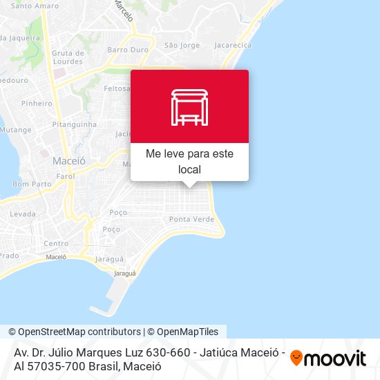 Av. Dr. Júlio Marques Luz 630-660 - Jatiúca Maceió - Al 57035-700 Brasil mapa