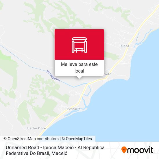 Unnamed Road - Ipioca Maceió - Al República Federativa Do Brasil mapa