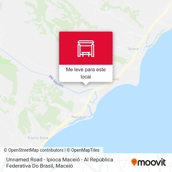 Unnamed Road - Ipioca Maceió - Al República Federativa Do Brasil mapa