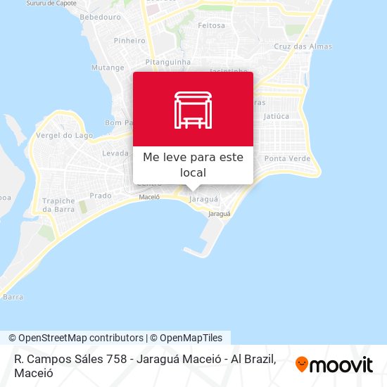 R. Campos Sáles 758 - Jaraguá Maceió - Al Brazil mapa