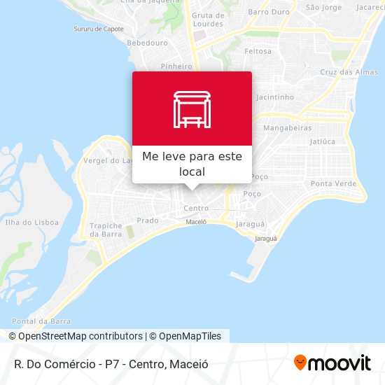 R. Do Comércio - P7 - Centro mapa