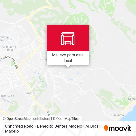 Unnamed Road - Benedito Bentes Maceió - Al Brasil mapa