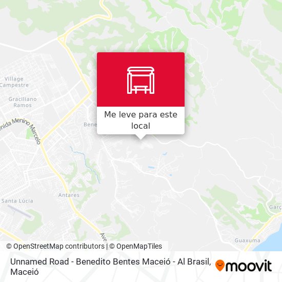 Unnamed Road - Benedito Bentes Maceió - Al Brasil mapa