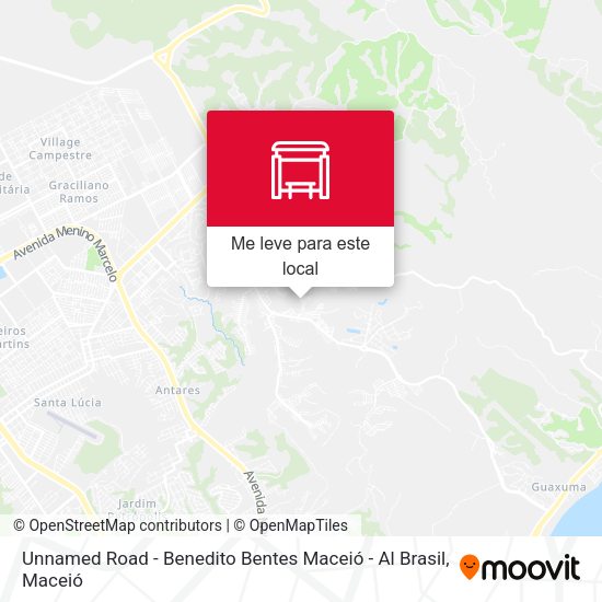 Unnamed Road - Benedito Bentes Maceió - Al Brasil mapa