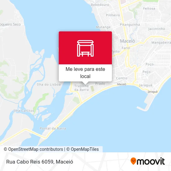 Rua Cabo Reis 6059 mapa