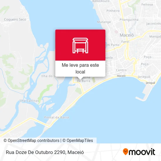 Rua Doze De Outubro 2290 mapa