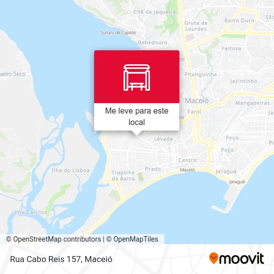 Rua Cabo Reis 157 mapa