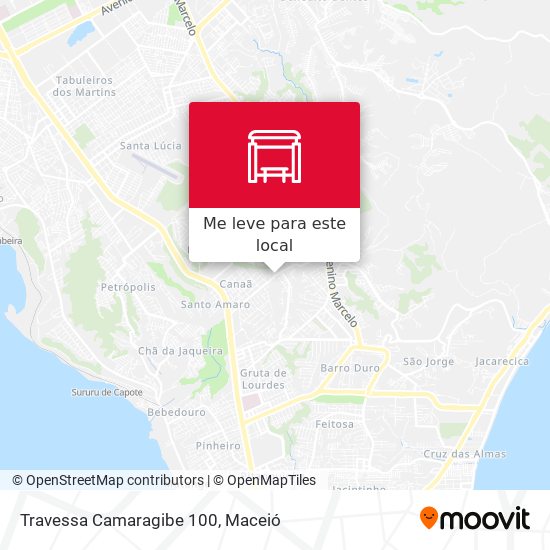 Travessa Camaragibe 100 mapa