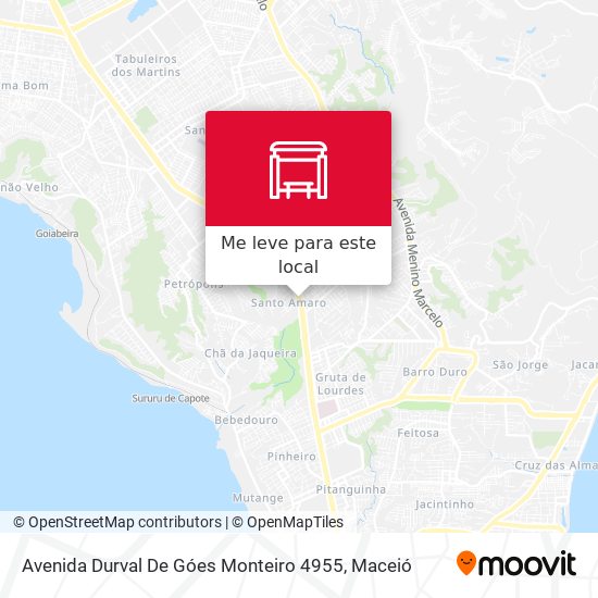 Avenida Durval De Góes Monteiro 4955 mapa