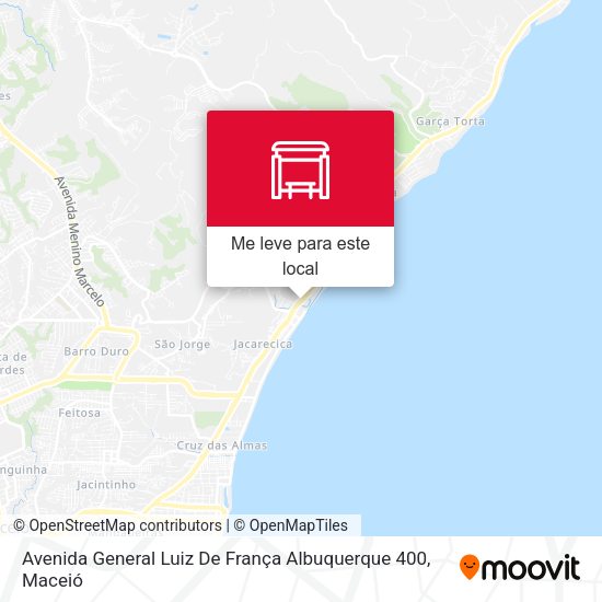 Avenida General Luiz De França Albuquerque 400 mapa