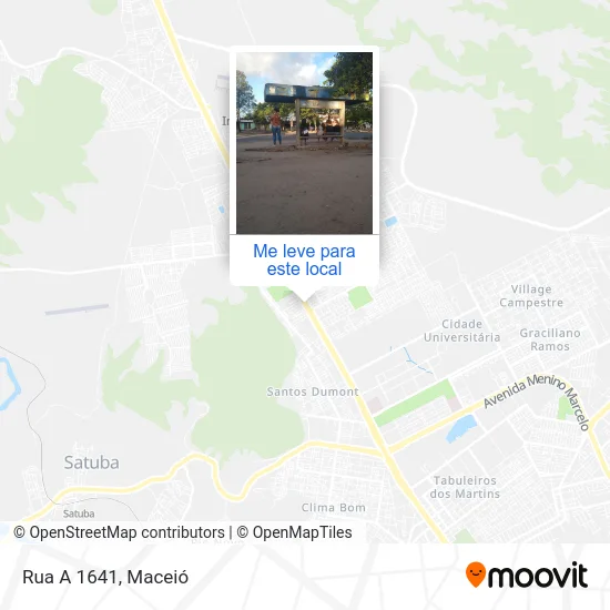Rua A 1641 mapa