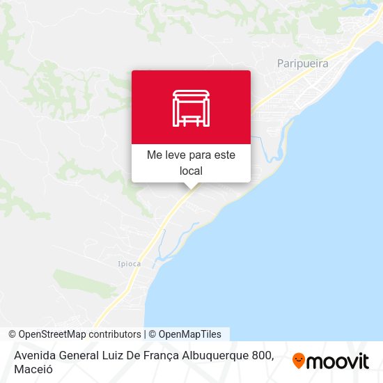 Avenida General Luiz De França Albuquerque 800 mapa