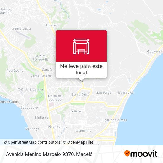 Avenida Menino Marcelo 9370 mapa