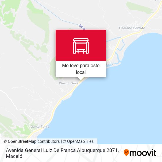Avenida General Luiz De França Albuquerque 2871 mapa
