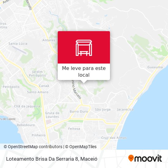 Loteamento Brisa Da Serraria 8 mapa