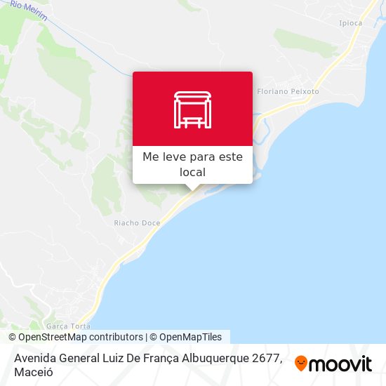 Avenida General Luiz De França Albuquerque 2677 mapa