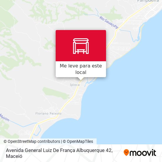 Avenida General Luiz De França Albuquerque 42 mapa