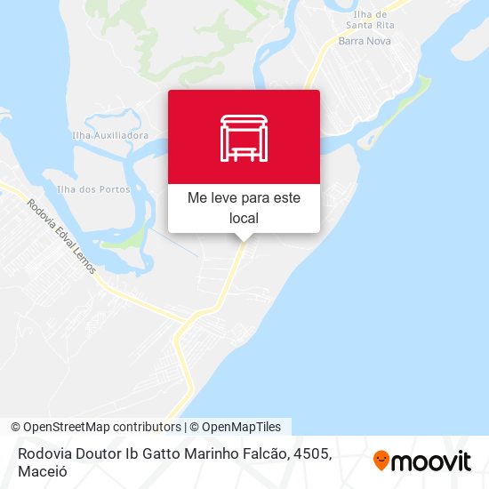Rodovia Doutor Ib Gatto Marinho Falcão, 4505 mapa