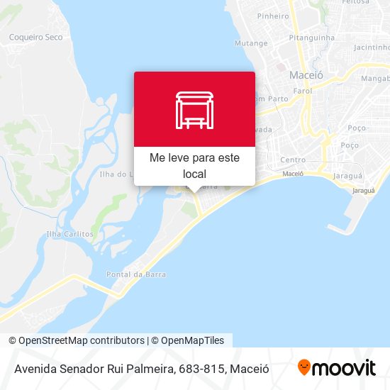 Avenida Senador Rui Palmeira, 683-815 mapa