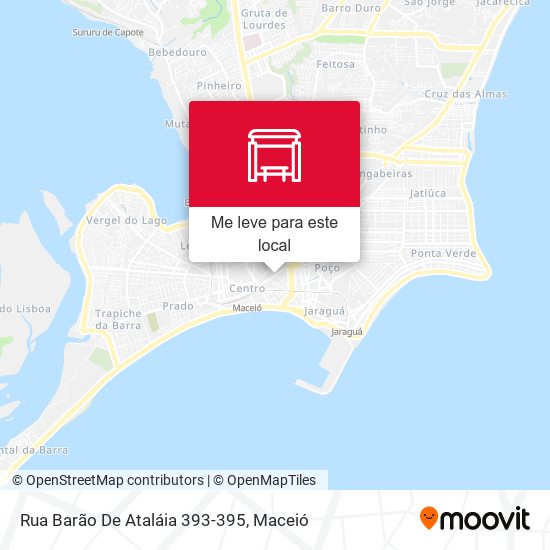 Rua Barão De Ataláia 393-395 mapa