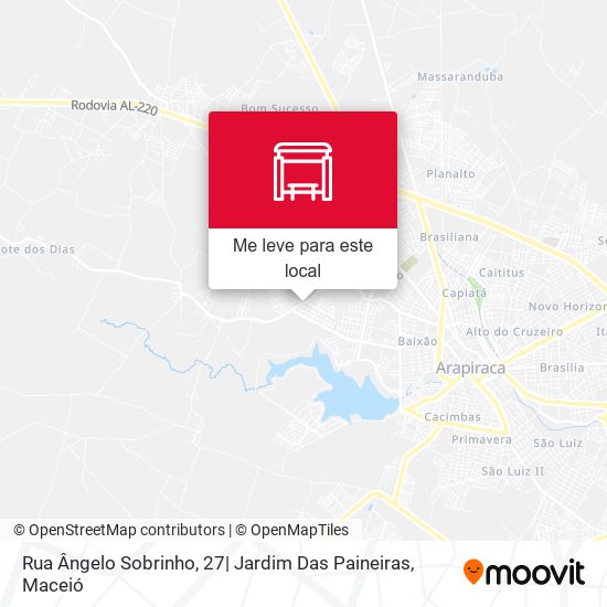 Rua Ângelo Sobrinho, 27| Jardim Das Paineiras mapa