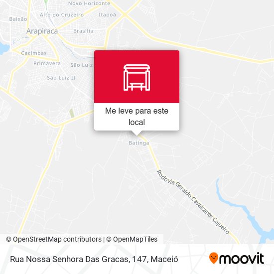 Rua Nossa Senhora Das Gracas, 147 mapa