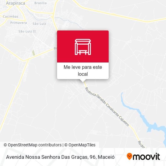 Avenida Nossa Senhora Das Graças, 96 mapa