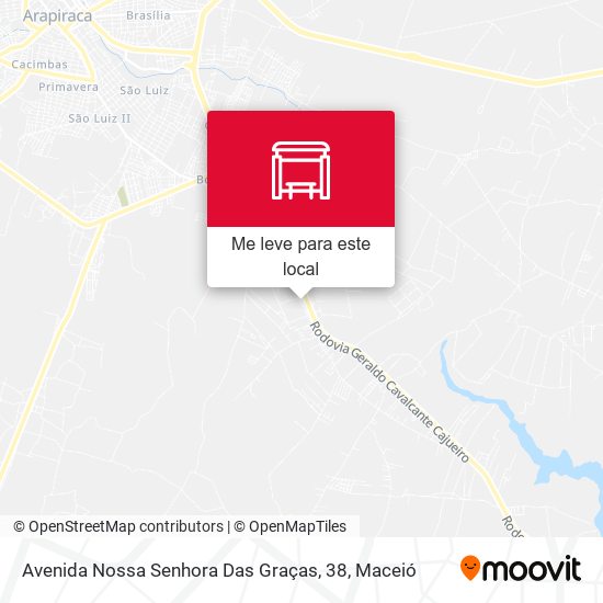 Avenida Nossa Senhora Das Graças, 38 mapa