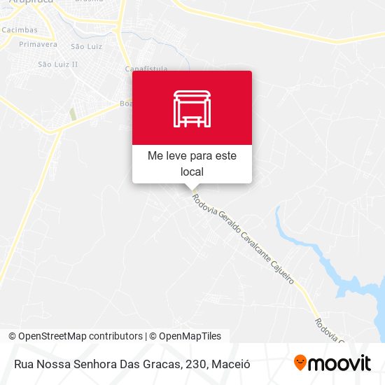 Rua Nossa Senhora Das Gracas, 230 mapa