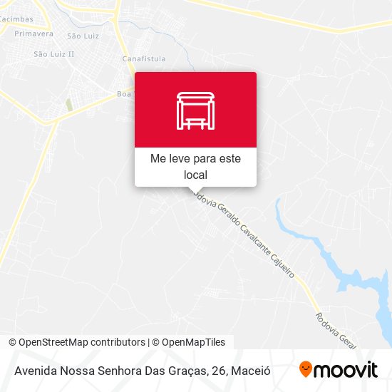 Avenida Nossa Senhora Das Graças, 26 mapa