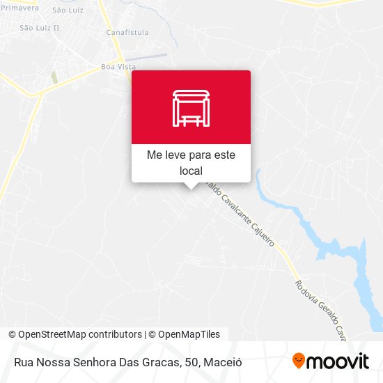 Rua Nossa Senhora Das Gracas, 50 mapa