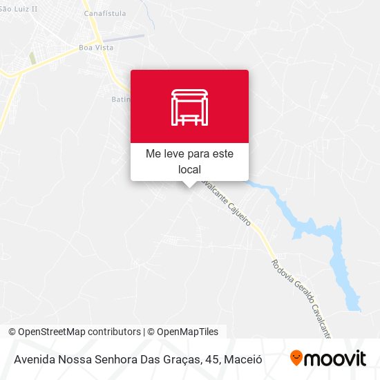 Avenida Nossa Senhora Das Graças, 45 mapa
