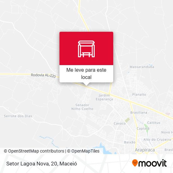 Setor Lagoa Nova, 20 mapa
