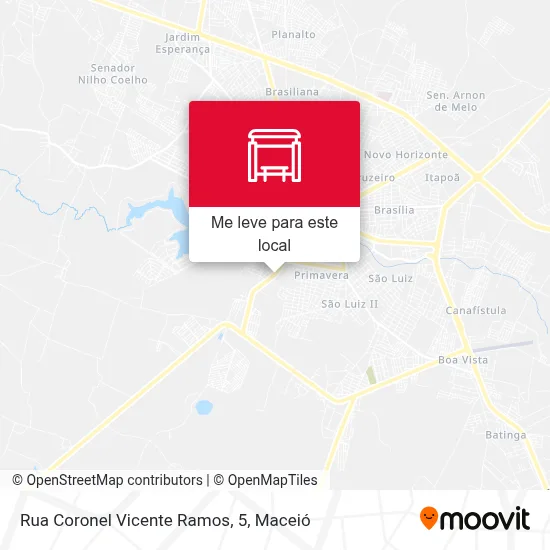 Rua Coronel Vicente Ramos, 5 mapa