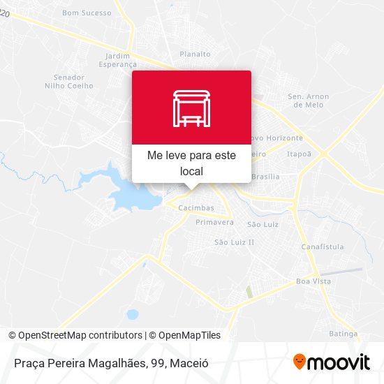 Praça Pereira Magalhães, 99 mapa