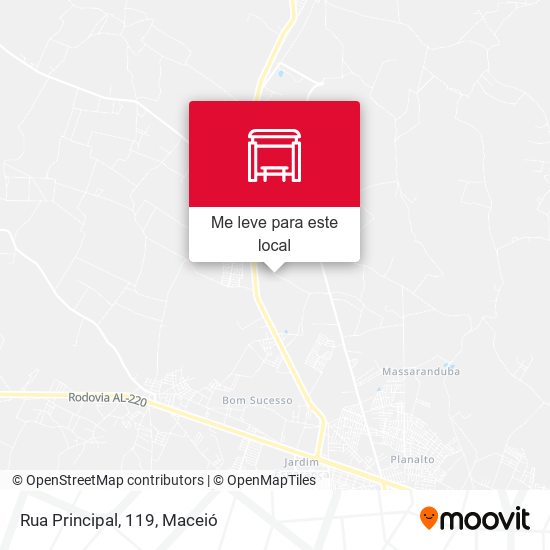 Rua Principal, 119 mapa