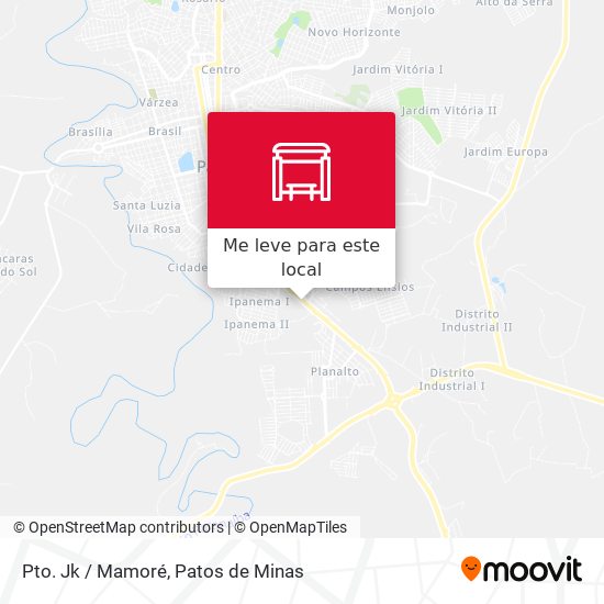 Pto. Jk / Mamoré mapa