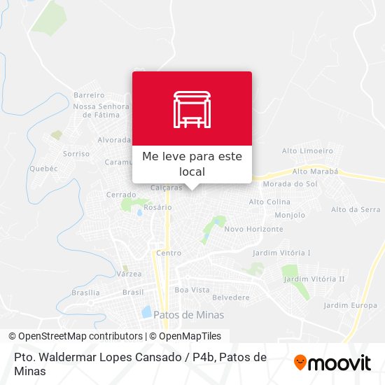 Pto. Waldermar Lopes Cansado / P4b mapa